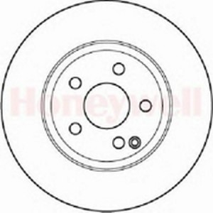 Тормозной диск 562243B BENDIX JURID