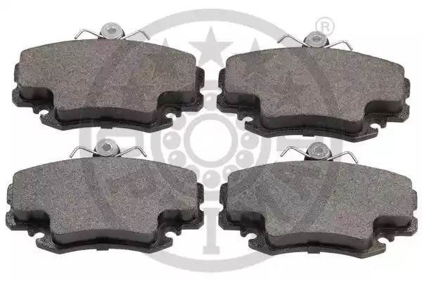 Комплект тормозных колодок, диско 10342 OPTIMAL