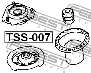 Опора амортизатора подвески TSS-007 FEBEST