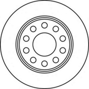 Тормозной диск 562191B BENDIX JURID