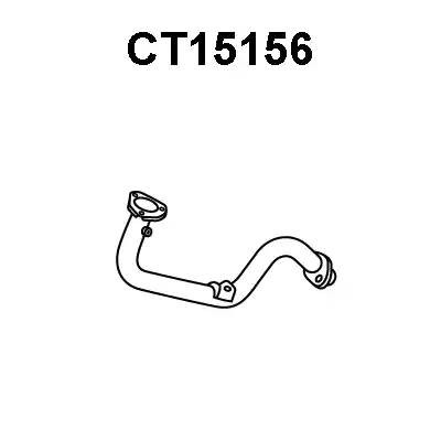 Выпускной трубопровод CT15156 VENEPORTE
