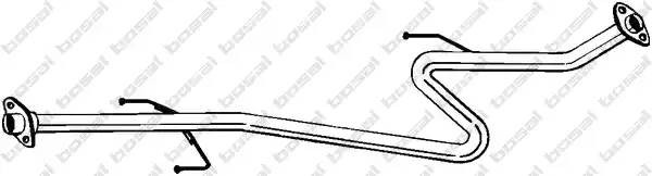 Выпускной трубопровод 937-011 BOSAL