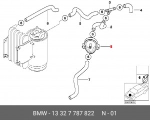Деталь 13 32 7 787 822 BMW