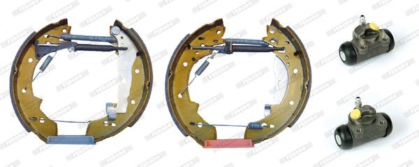 Комплект тормозных колодок FMK160 FERODO