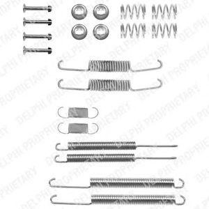 Комплектующие, тормозная колодка LY1098 DELPHI