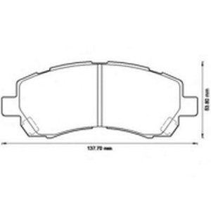 Комплект тормозных колодок, диско 572566B BENDIX JURID