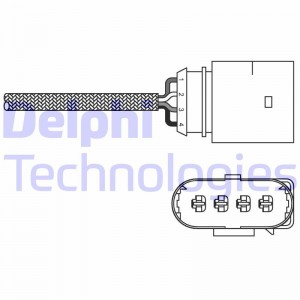 Лямбда-зонд ES20286-12B1 DELPHI