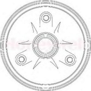 Тормозной барабан 329105B BENDIX JURID