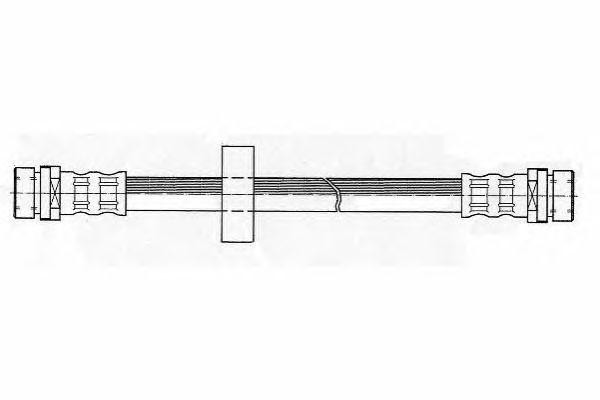 Тормозной шланг FHY2229 FERODO
