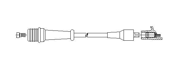 Провод зажигания 62250 BREMI