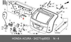 Деталь 34271SJD003 HONDA