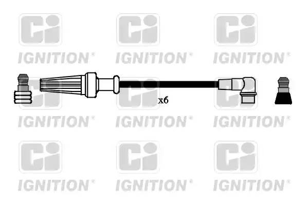 Ккомплект проводов зажигания XC609 QUINTON HAZELL