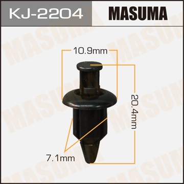 Клипса крепежная KJ2204 MASUMA