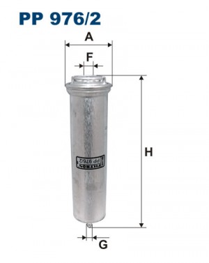 Фильтр топливный PP 976/2 FILTRON
