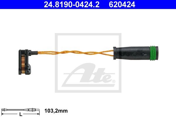 Датчик износа тормозных колодок 24.8190-0424.2 ATE