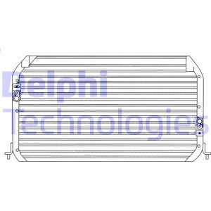 Конденсатор, кондиционер TSP0225095 DELPHI