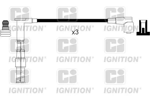 Ккомплект проводов зажигания XC881 QUINTON HAZELL