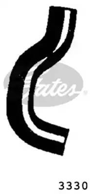 Шланг радиатора 3330 GATES
