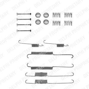 Комплектующие, тормозная колодка LY1167 DELPHI