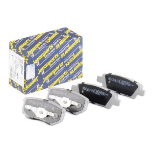 Комплект тормозных колодок, диско PP-508AF JAPAN PARTS GROUP