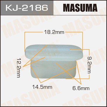 Клипса крепежная KJ2186 MASUMA