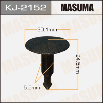 Клипса крепежная KJ2152 MASUMA