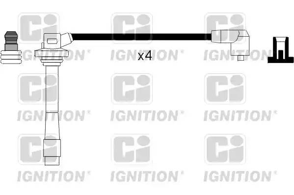 Ккомплект проводов зажигания XC888 QUINTON HAZELL