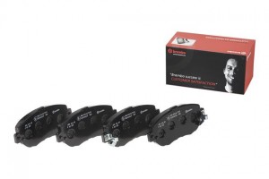 Комплект тормозных колодок, диско P83037 BREMBO