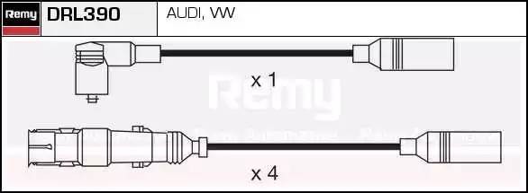 Ккомплект проводов зажигания DRL390 DELCO REMY
