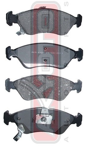 Колодки тормозные дисковые AKD-1127 AKYOTO