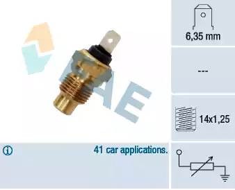 Температурный датчик охлаждающей жидкости 31280 FAE