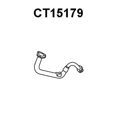 Выпускной трубопровод CT15179 VENEPORTE
