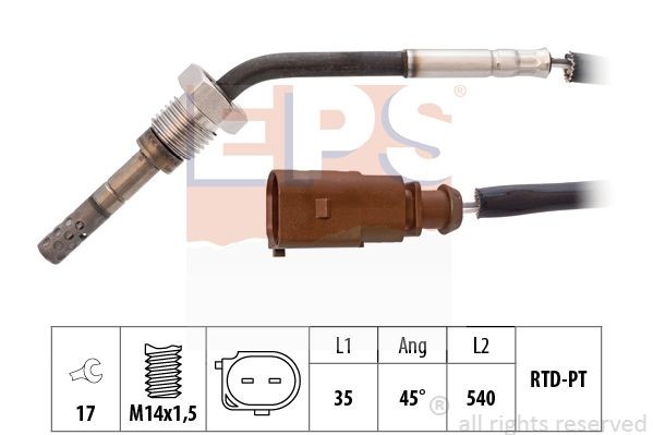 Бегунок распределителя зажигания 1428016R EPS
