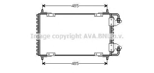 Конденсатор, кондиционер CN5091 AVA