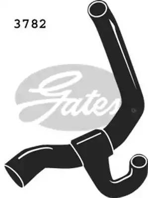 Шланг радиатора 3782 GATES