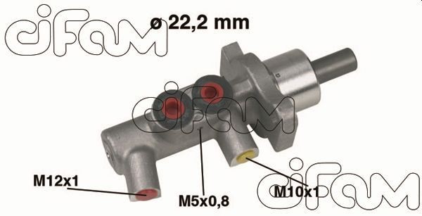 Главный тормозной цилиндр 202-383 CIFAM