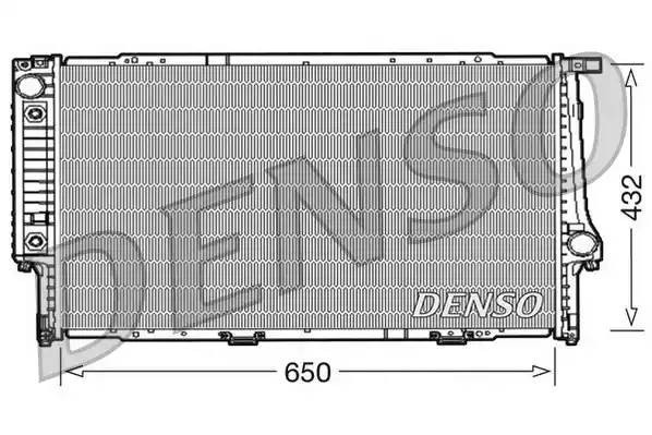 Радиатор, охлаждение двигател DRM05062 DENSO