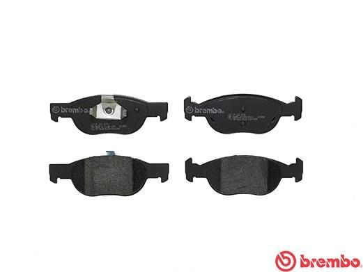 Комплект тормозных колодок, диско P23073 BREMBO