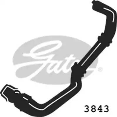 Шланг радиатора 3843 GATES