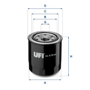 Масляный фильтр 23.476.00 UFI