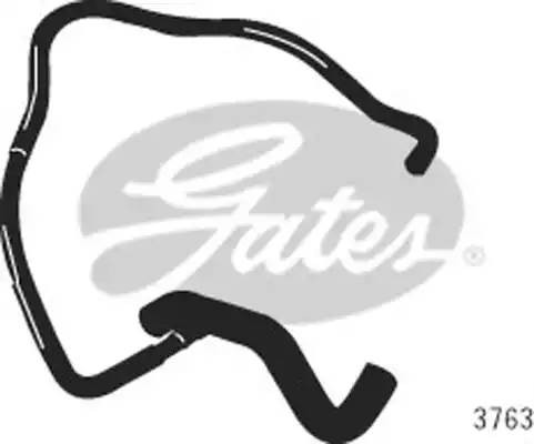 Шланг радиатора 3763 GATES