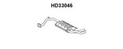 Глушитель выхлопных газов конечный HD33046 VENEPORTE