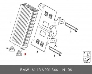 Розетка 61 13 6 901 844 BMW