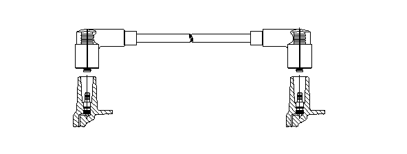 Провод зажигания 11450 BREMI