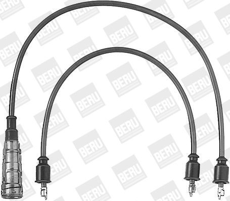 Ккомплект проводов зажигания ZEF435 BERU