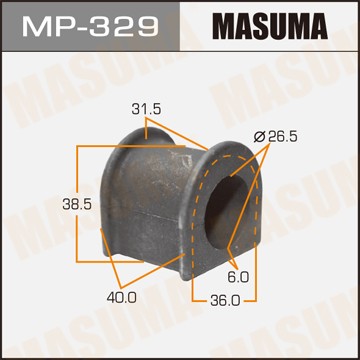Втулка стабилизатора MP329 MASUMA