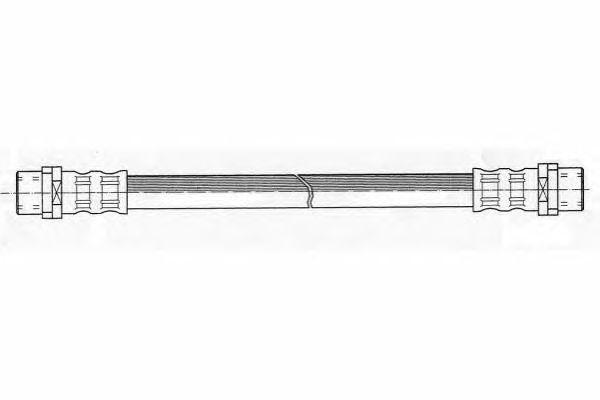 Тормозной шланг FHY2166 FERODO