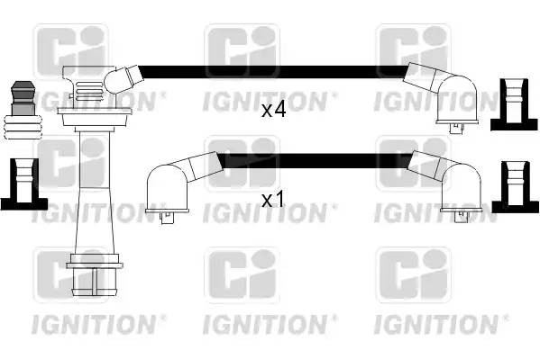 Ккомплект проводов зажигания XC943 QUINTON HAZELL
