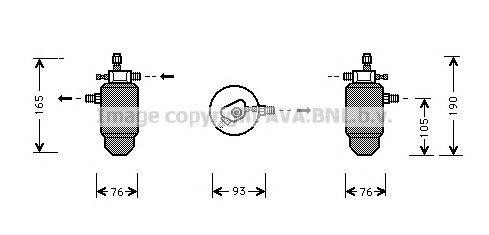 Клапан кондиционера PED197 AVA