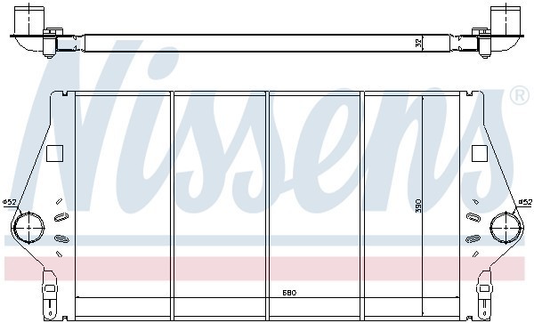 Интеркулер 96779 NISSENS